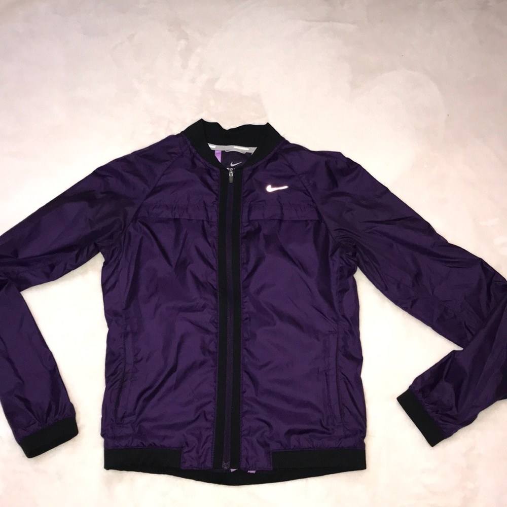 Purple Nike Zip Up
